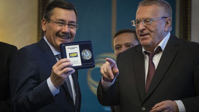 Gökçek, Rus milletvekilleriyle görüştü