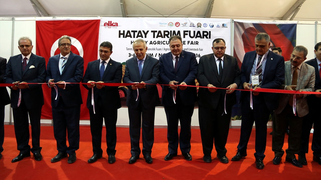 Hatay Tarım Fuarı açıldı