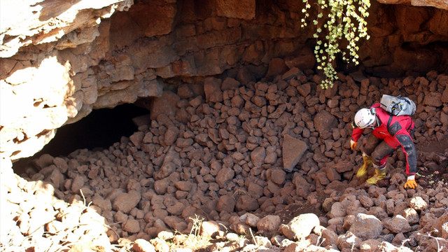 Hatay'da keşfedilen Türkiye'nin ilk lav tüpü mağarası