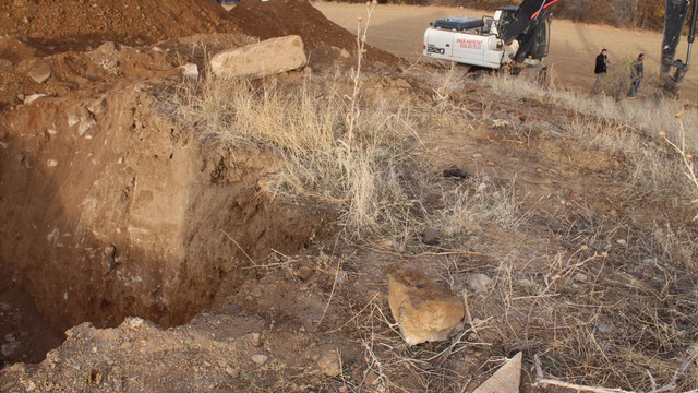Isparta'da kaçak kazı operasyonu