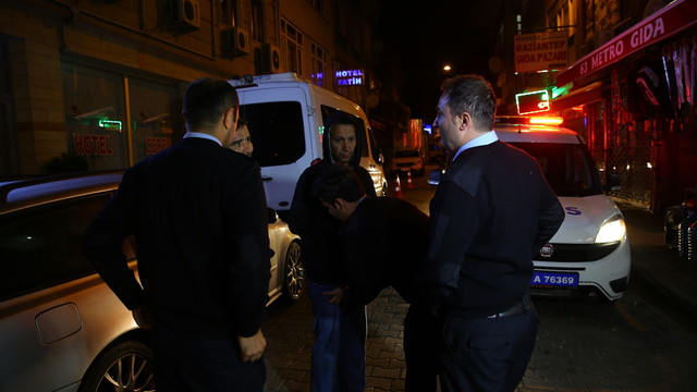 İstanbul'da kaçak göçmen uygulaması