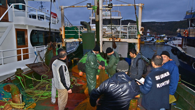 İstanbul'da su ürünlerine denetim