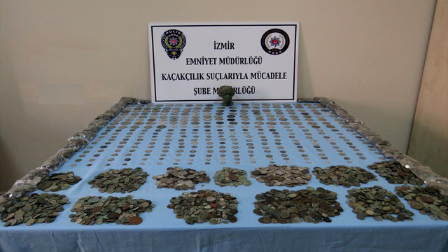 İzmir'de tarihi eser operasyonu