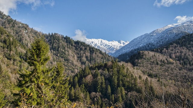 Rize'de kış