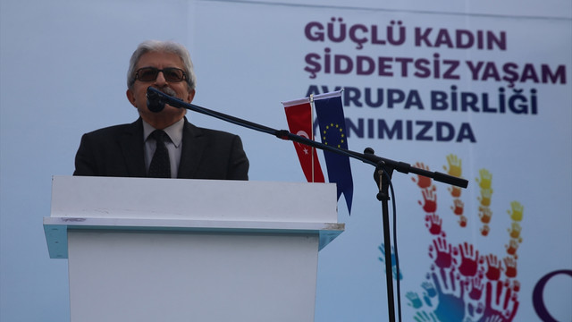 Kadına Karşı Şiddetle Mücadele Gezici Bilgi Merkezi tırı açıldı