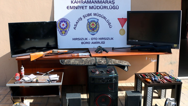 Kahramanmaraş'taki otomobil hırsızlığı