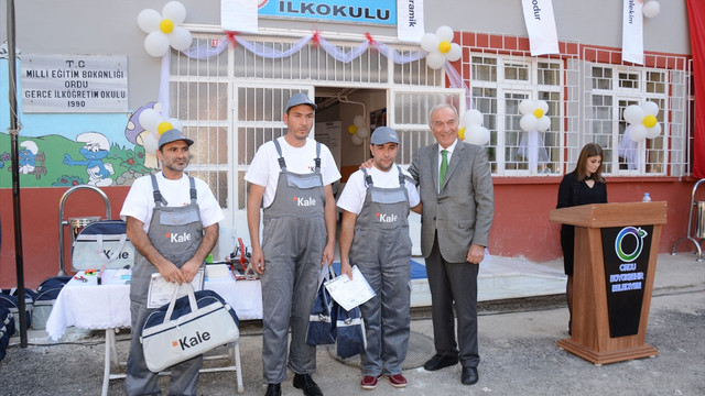 Kale Grubu Ordu'da 12 okulu yeniledi