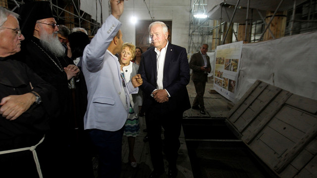 Kanada Genel Valisi Johnston Filistin'de