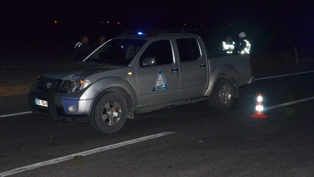 Karaman'da kamyonetin çarptığı kişi öldü