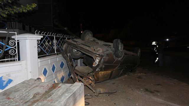 Karaman'da trafik kazası: 1 ölü, 1 yaralı