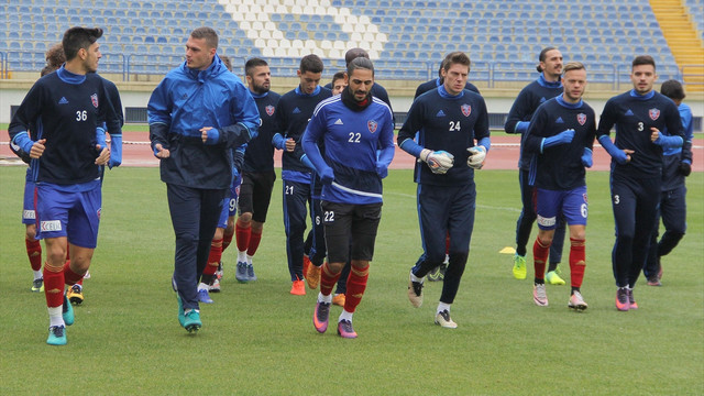 Kardemir Karabükspor'da Kasımpaşa maçı hazırlıkları