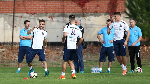 Kosova A Milli Futbol Takımı'nda Türkiye maçı hazırlıkları