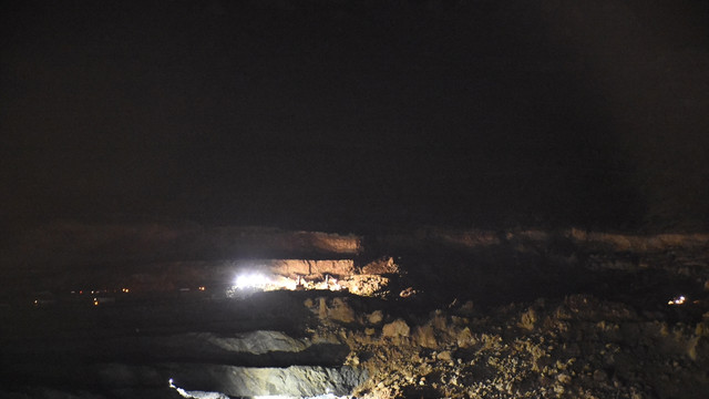 Maden ocağındaki heyelan