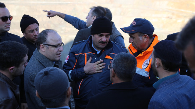 Maden ocağındaki heyelan