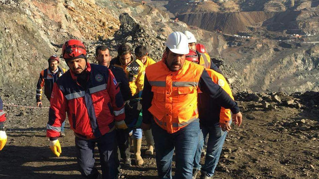 Maden ocağındaki heyelan