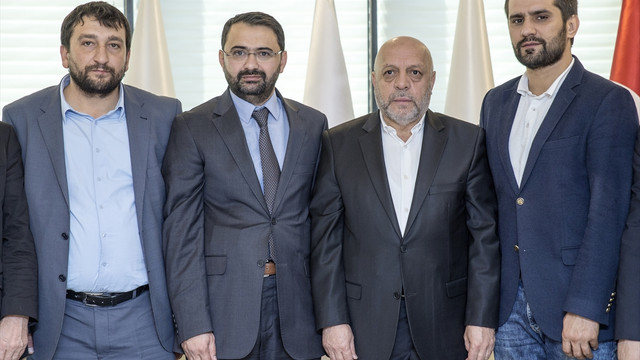 Medya-İş'in yeni yönetiminden Hak-İş'e ziyaret