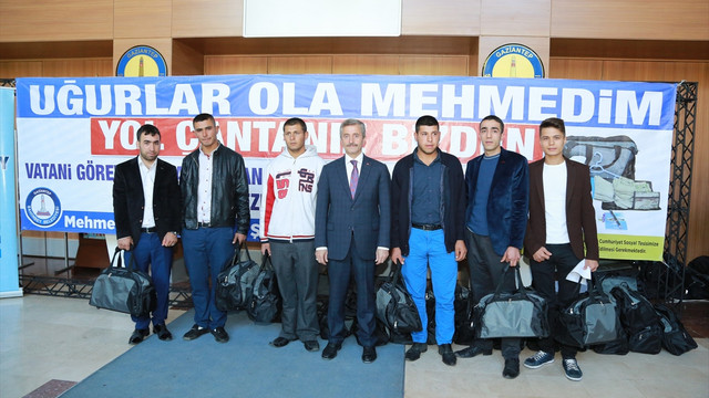 Mehmetçik adaylarına malzeme desteği