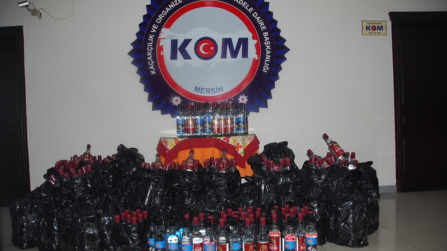 Mersin'de kaçakçılık operasyonları