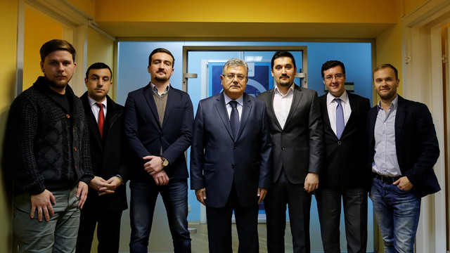 Moskova Büyükelçisi Diröz'den AA'ya ziyaret