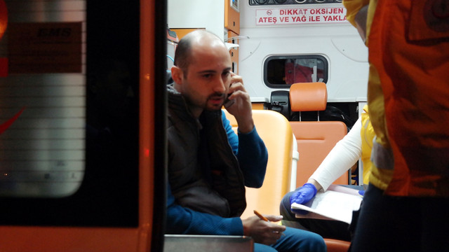 Polisten kaçan sürücü kaza yaptı