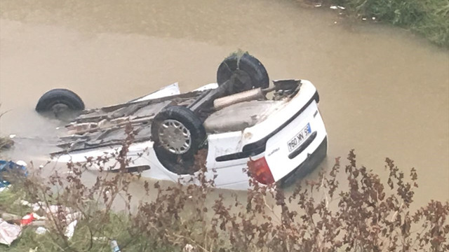 GÜNCELLEME - Samsun'da otomobil uçuruma yuvarlandı: 1 ölü, 3 yaralı