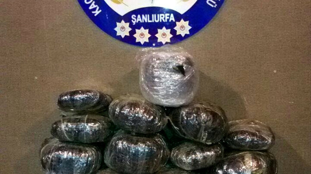 Şanlıurfa'da uyuşturucu operasyonu
