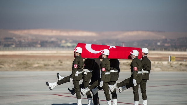 Gaziantepte Şehit Jandarma Uzman Çavuş Kader Acar için tören düzenlendi