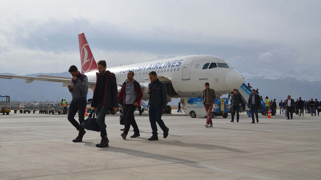 Selahaddin Eyyubi Havalimanı 2,5 ayda 27 bin yolcuyu ağırladı