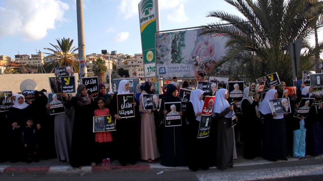 Şeyh Salah’a destek gösterisi