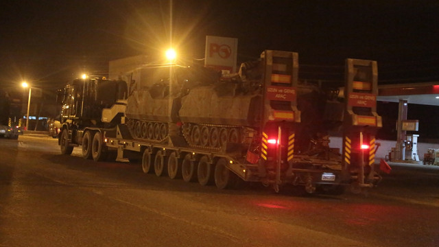 Sınıra zırhlı araç takviyesi