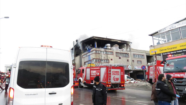 Sultanbeyli'de patlama