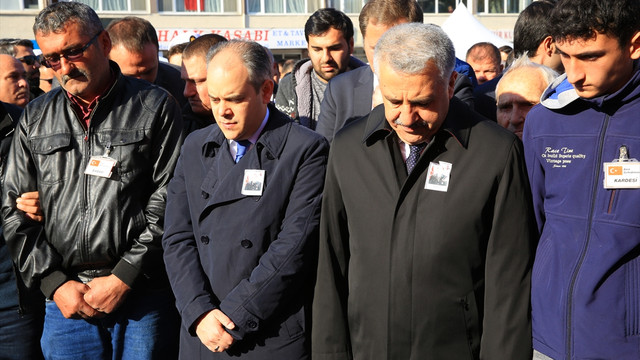 Şehit Astsubay Bolat için cenaze töreni