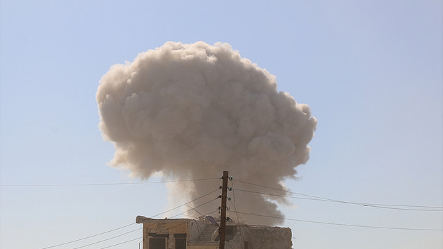 Halep'te yerleşim alanlarına saldırı