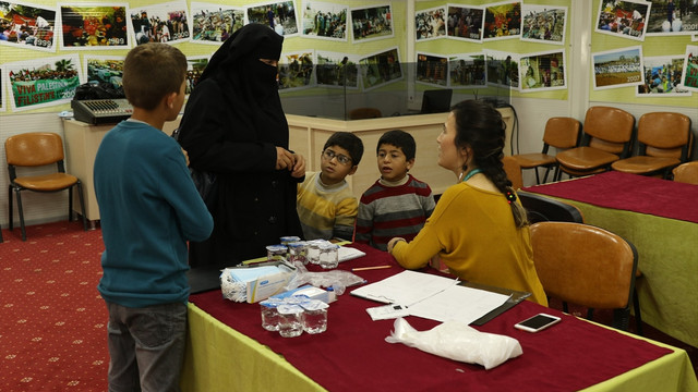 Suriyeli yetimlere sağlık taraması