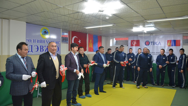 TİKA'dan Moğol sporculara destek