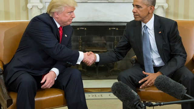 Trump, başkan seçildikten sonra ilk kez Beyaz Saray'da