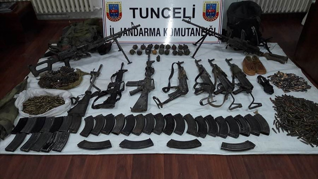 Tunceli'deki teröristlere yönelik hava harekatı