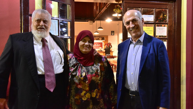 Türk heyeti Brezilya'da Müslüman toplum liderleriyle görüştü