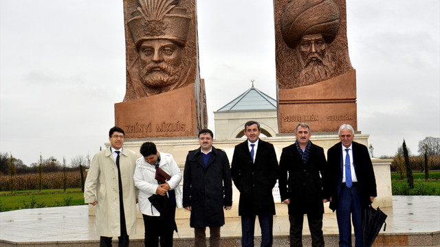 Türk heyeti Macaristan'da