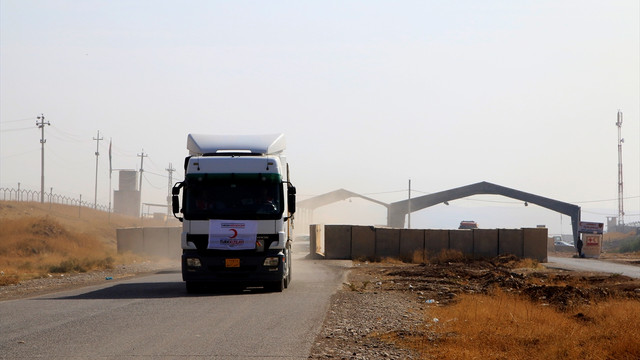 Türk Kızılayından Musullu ailelere yardım