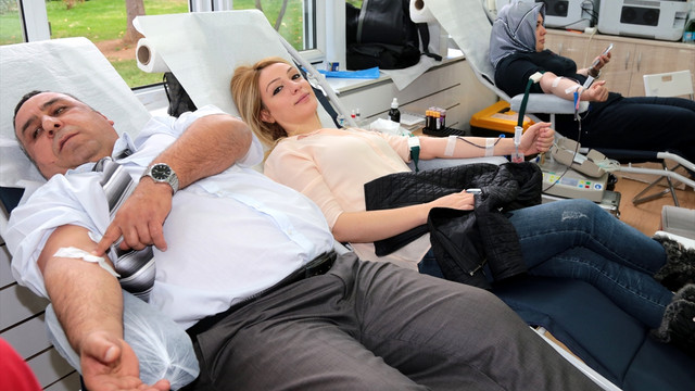 Türk Kızılayı'nın kan bağışı kampanyası