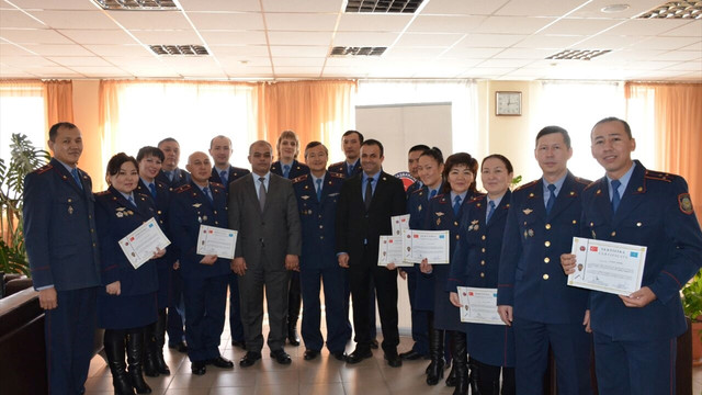 Türkiye’den Kazakistan’a polis eğitimi desteği