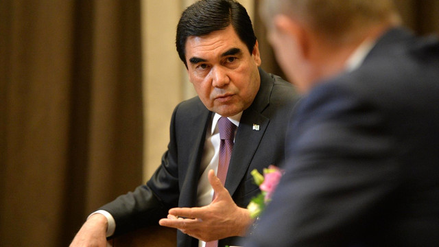 Türkmenistan Devlet Başkanı Berdimuhammedov Rusya'da