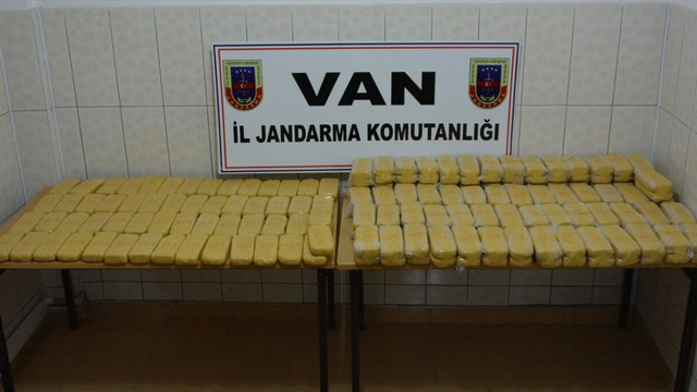 Van'da 103 kilogram eroin ele geçirildi