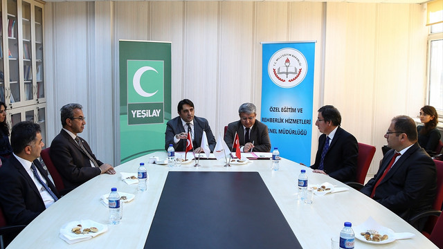 Yeşilay ve MEB arasında protokol