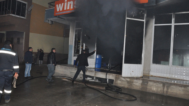 Yozgat’ta iş yeri yangını