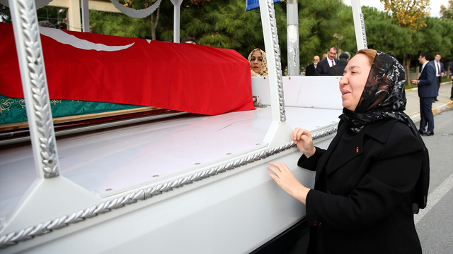 Zahide Nine son yolculuğuna uğurlandı