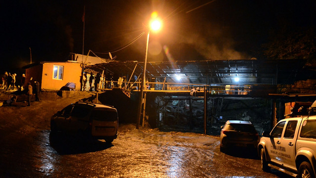 Zonguldak'ta maden ocağında göçük