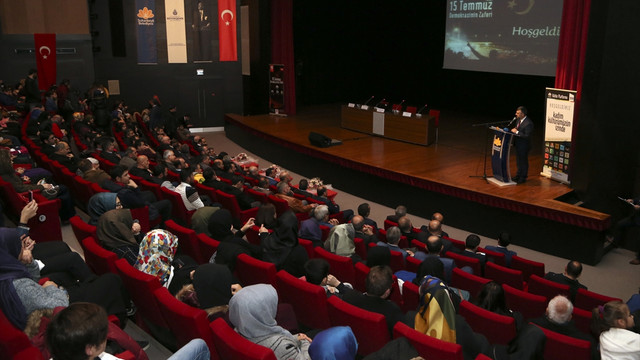 15 Temmuz Demokrasinin Zaferi paneli