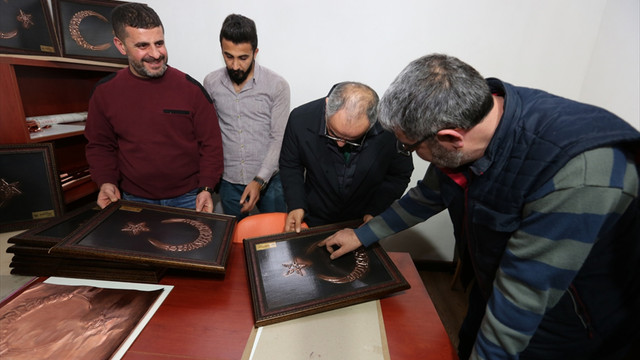 15 Temmuz şehitlerinin isimleri ay yıldıza işlendi